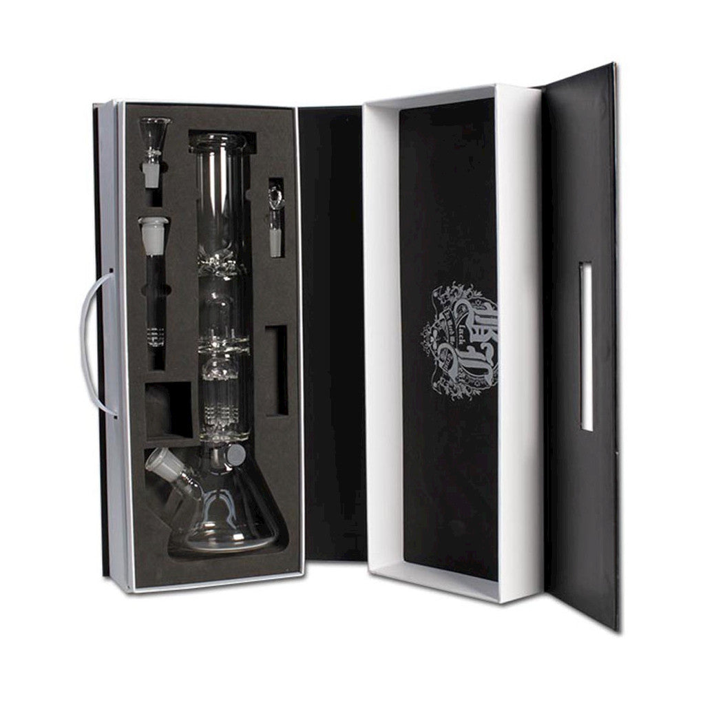 Black Leaf - Multi-Level Boxed Bong Bongi