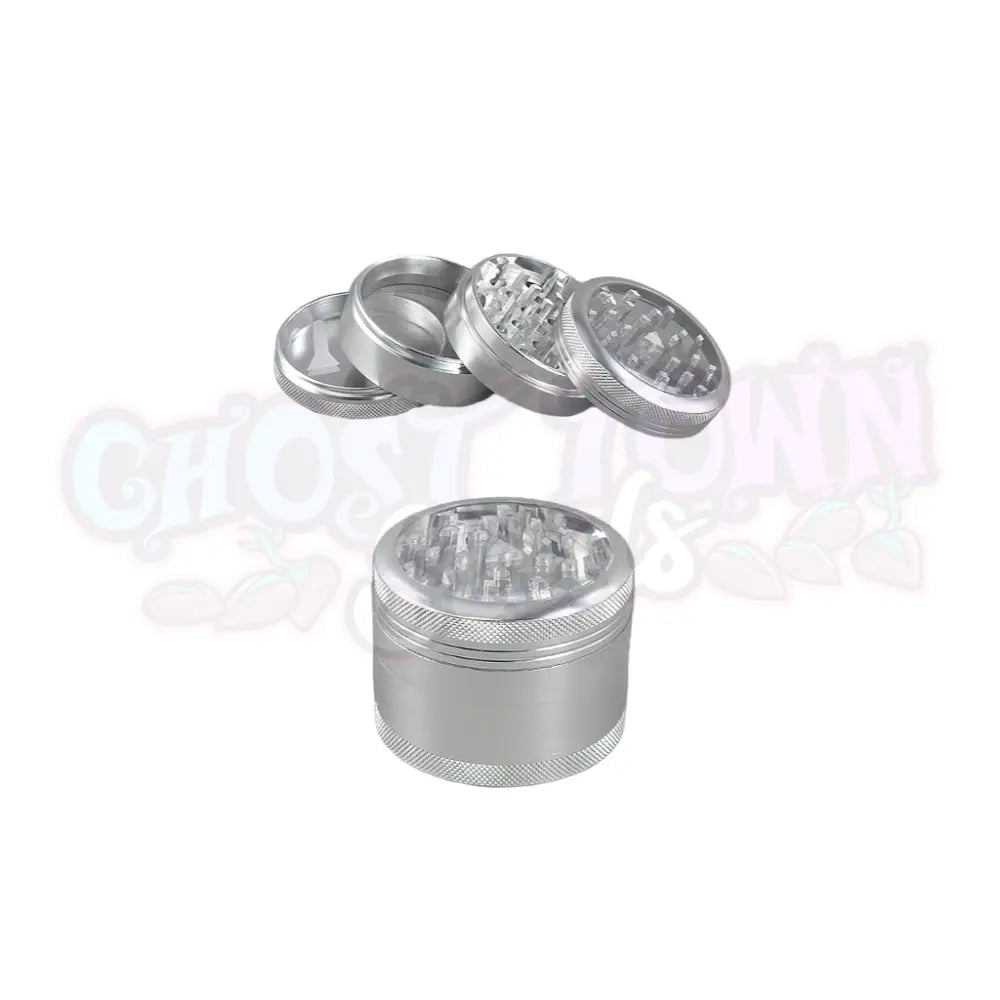 Alumiininen Grinderi Ikkunalla 4-Osainen 63Mm Grinderit