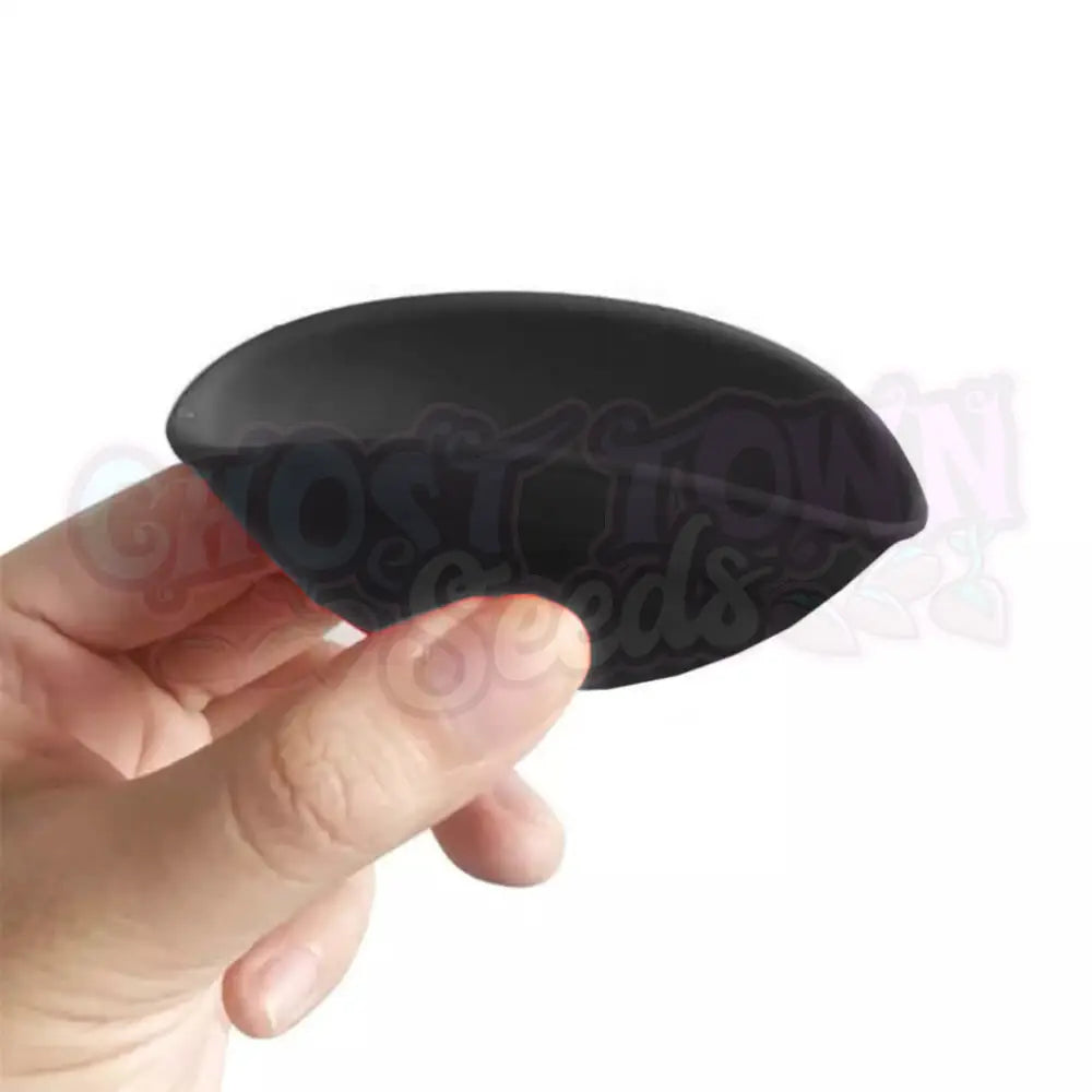 Best Buds - Silikoni Kulho 7cm Musta Valkoisella Logolla Mittarit