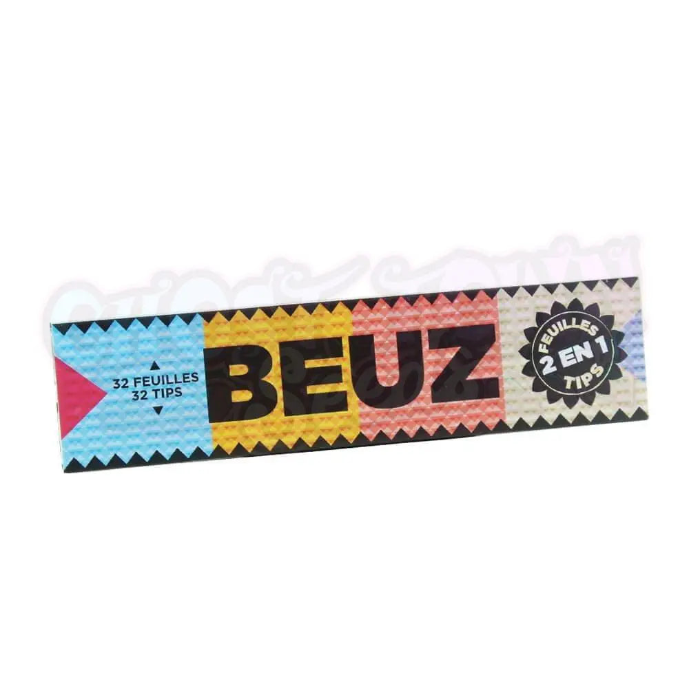 Beuz - King Size Ultra Thin Ohuet Paperit + Tipit - Ghost Town Seeds
