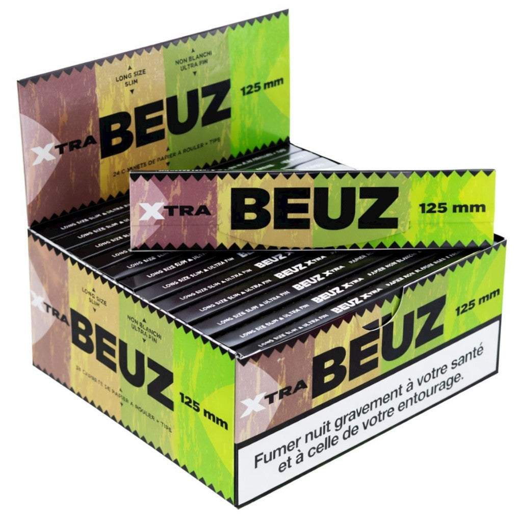 Beuz - KS Slim Xtra Long Unbleached (125 mm)