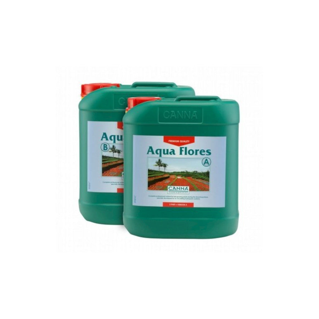 CANNA Aqua Flores A + B 5L Ravinteet Ja Lisäravinteet