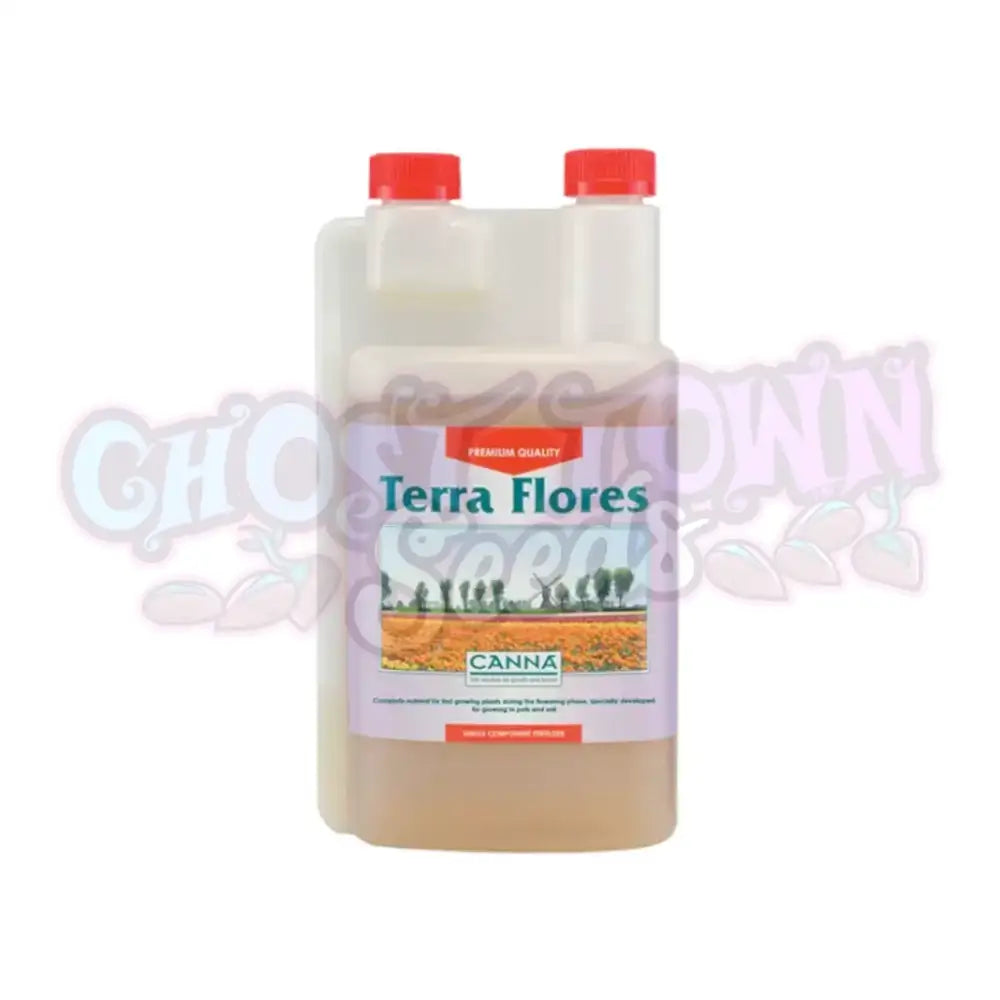 CANNA Terra Flores 1L Ravinteet Ja Lisäravinteet