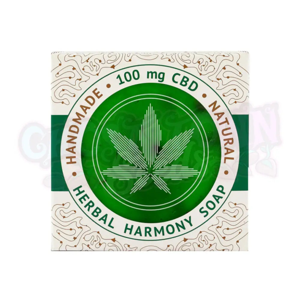 Cannaline - Käsintehty Palasaippua Herbal Harmony 100Mg Cbd (110G) Cbd-Kosmetiikka