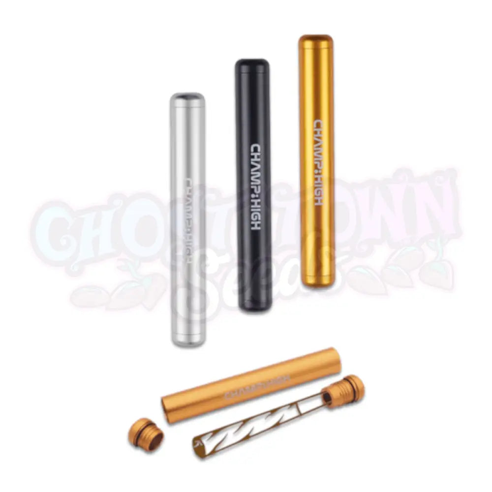 Champ High - Alumiininen Käärekotelo Pidikkeellä - Ghost Town Seeds