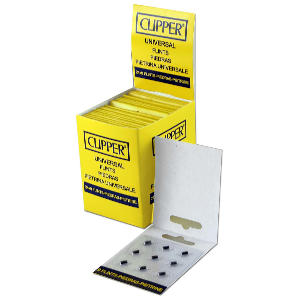 Clipper-Sytyttimen Kivi 9Kpl Sytyttimet