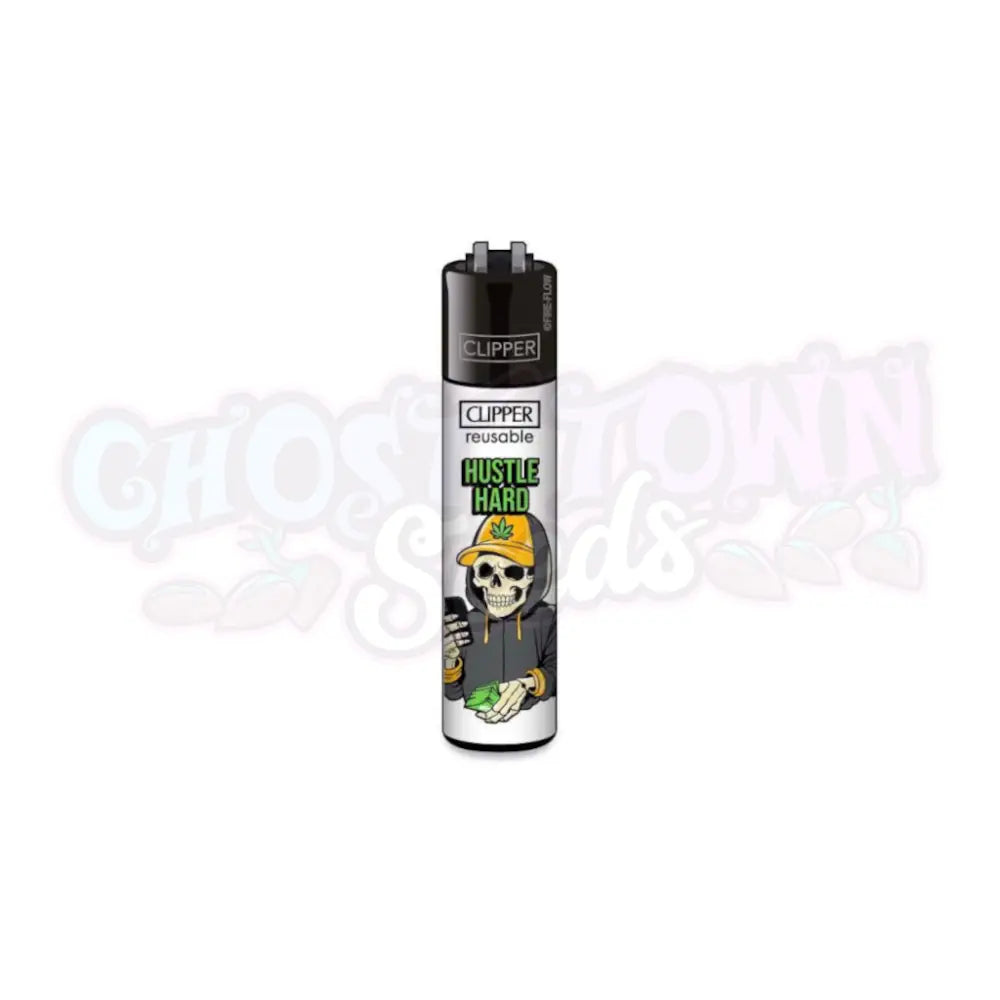 Clipper - Urban Slogan Sytytin Hustle Hard Sytyttimet