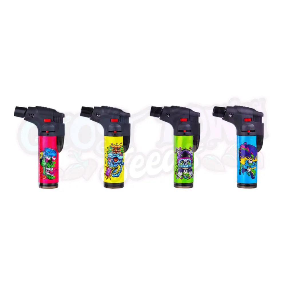 Crazy Skulls Jet Flame Sytytin Sytyttimet