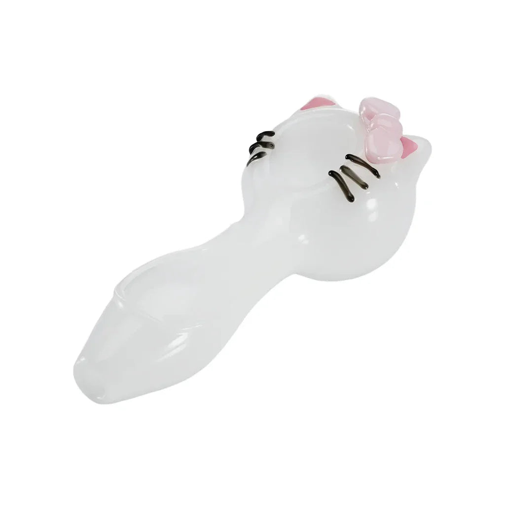 Cute Kitty Valkoinen Lusikkapiippu 11cm Piiput