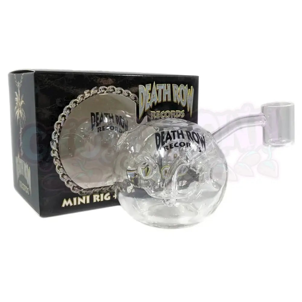 Death Row Records - 3″ The Orb Mini Rig + Blunt Bubbler Bubbleri