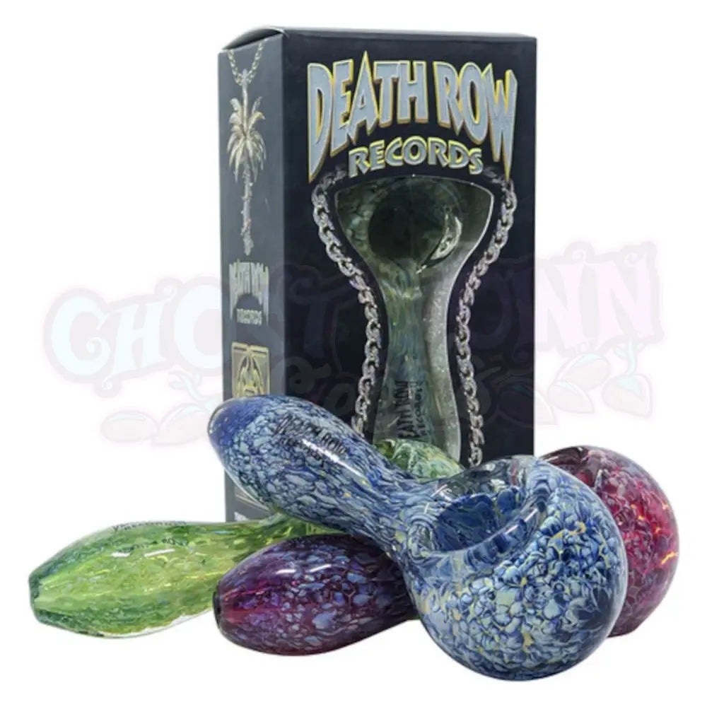 Death Row Records Colored Frit Hand Pipe Piiput