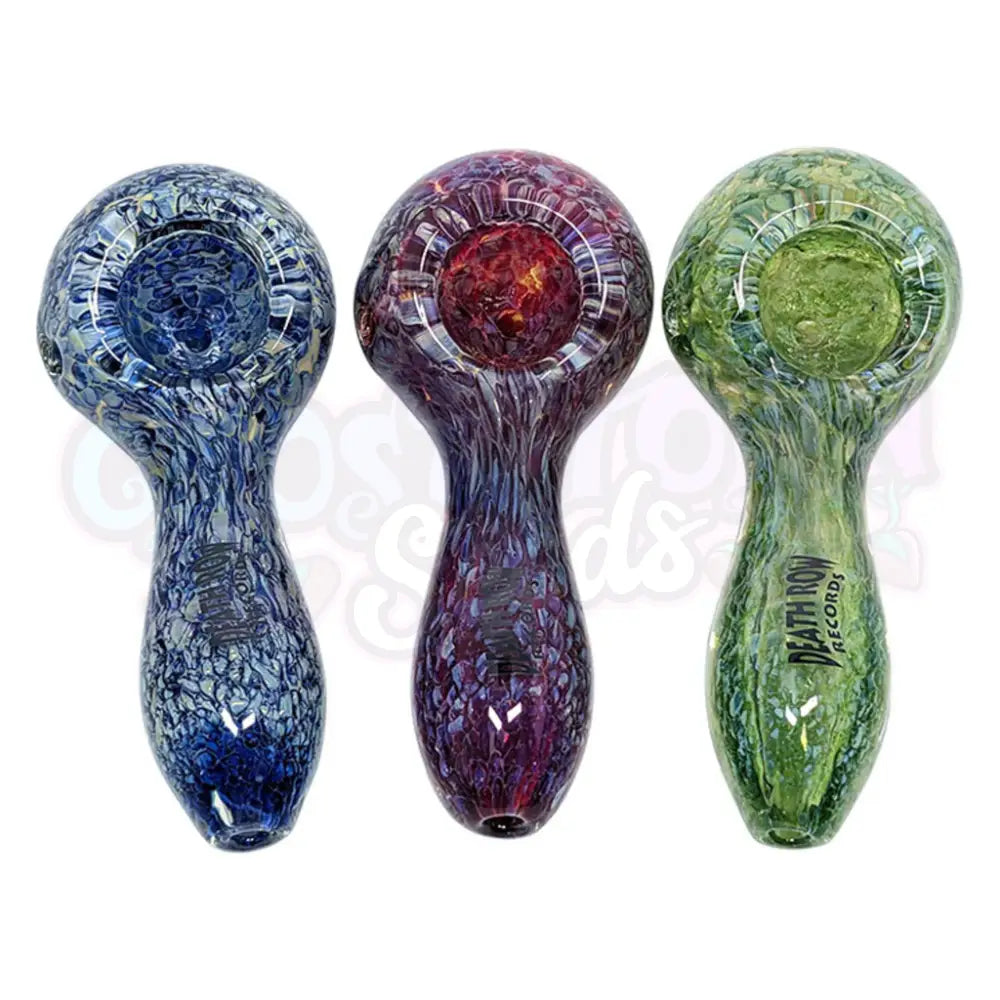 Death Row Records Colored Frit Hand Pipe Piiput