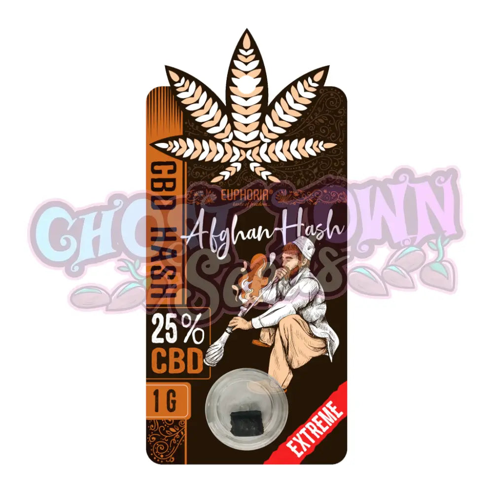 Euphoria - Afghan Hash 25% CBD (1g) CBD-Konsentraatti