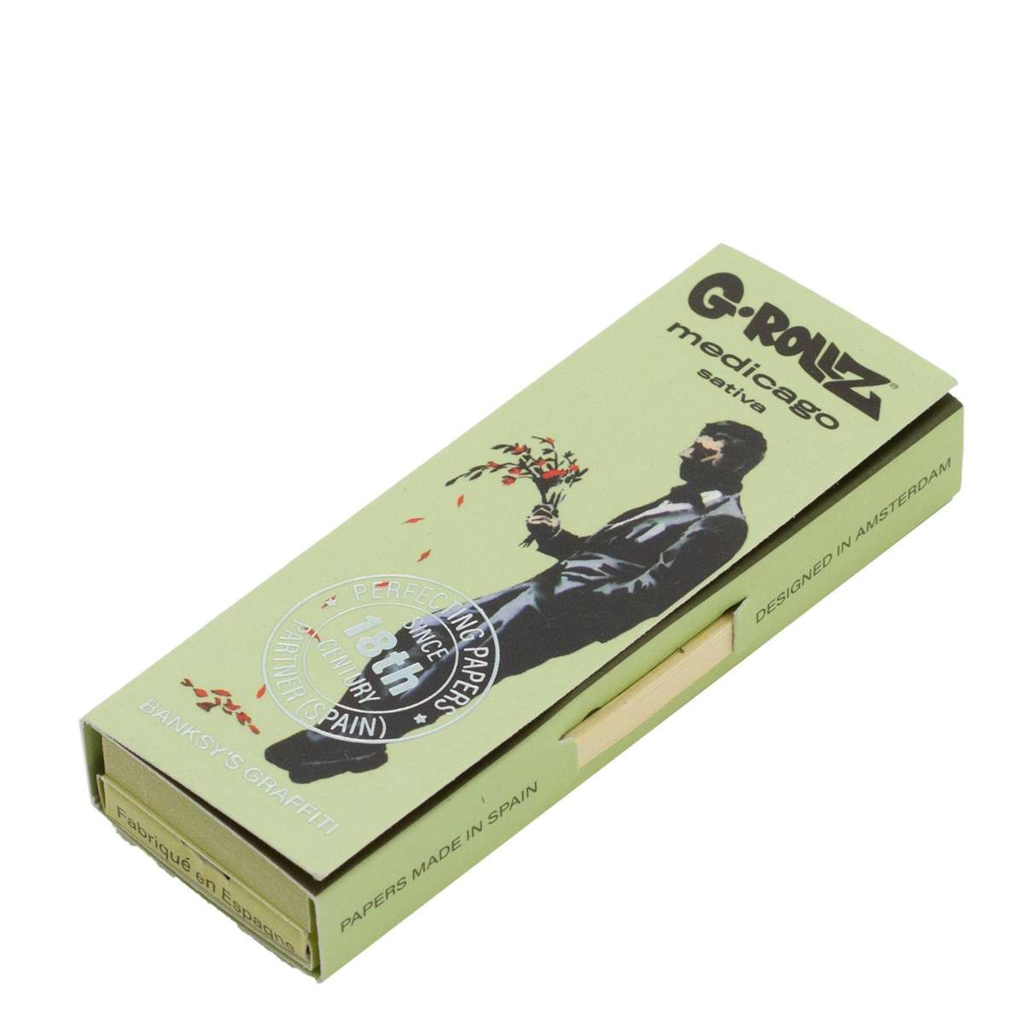 G-Rollz - Banksy’s Graffiti ’The Hustle’ Medicago Sativa Lyhyet 1¼ Paperit Paperit