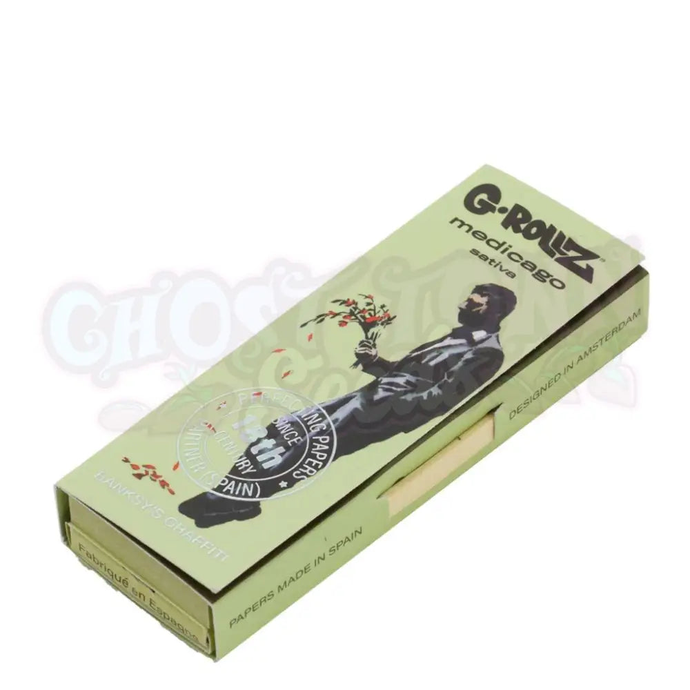 G-Rollz - Banksy’s Graffiti ’The Hustle’ Medicago Sativa Lyhyet 1¼ Paperit Paperit