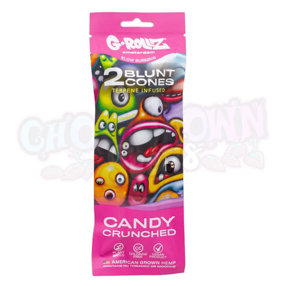 G-Rollz - ’Candy Crunched’ Terpeeni Infusoitu Cbd Hamppu Bluntti Conet 2Kpl