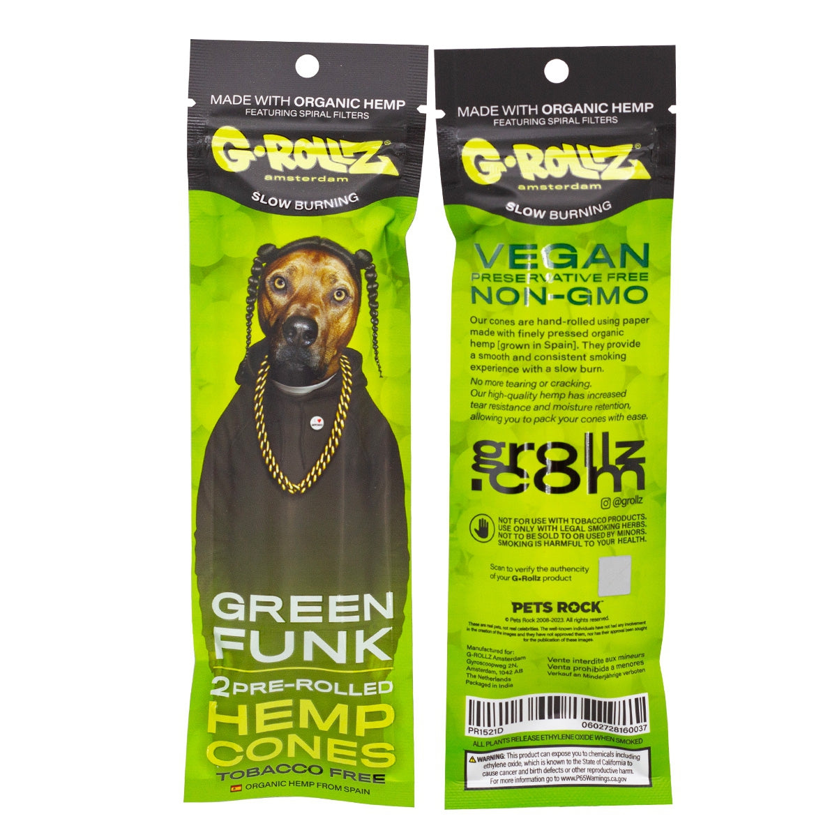 G-Rollz - Green Funk Hamppu Bluntti Conet 2Kpl