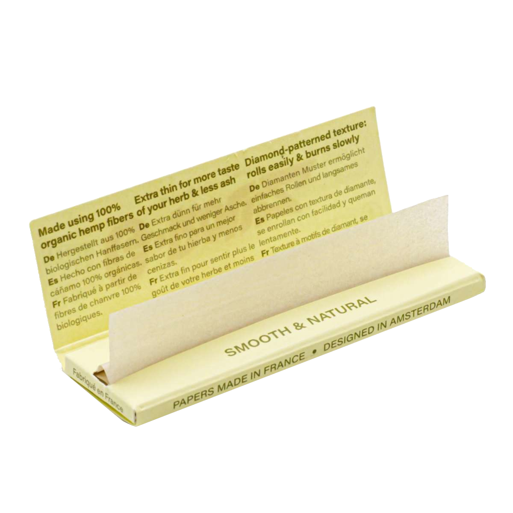 G-Rollz - Organic Hemp Ultraohuet Lyhyet 1¼ Paperit Paperit