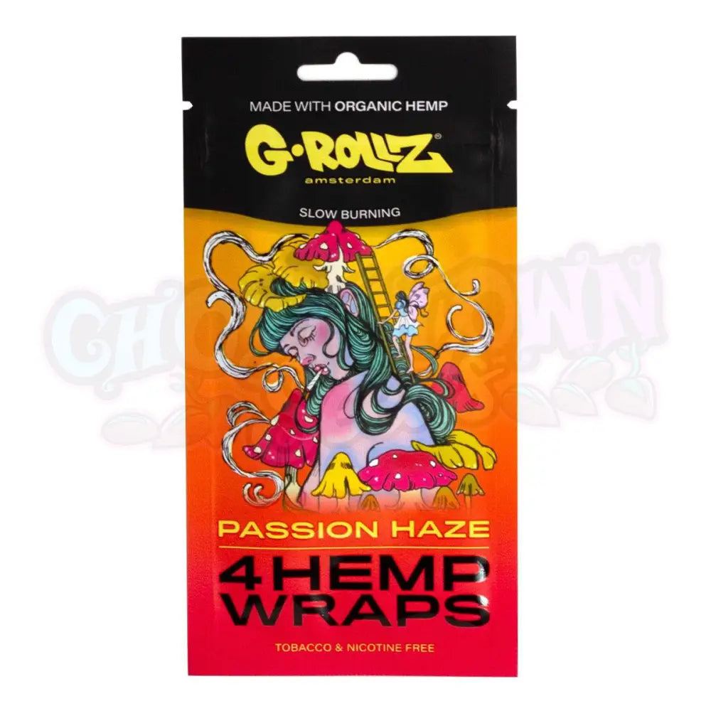 G-Rollz - Passion Haze Hamppu Bluntti Paperit 4Kpl Bluntit