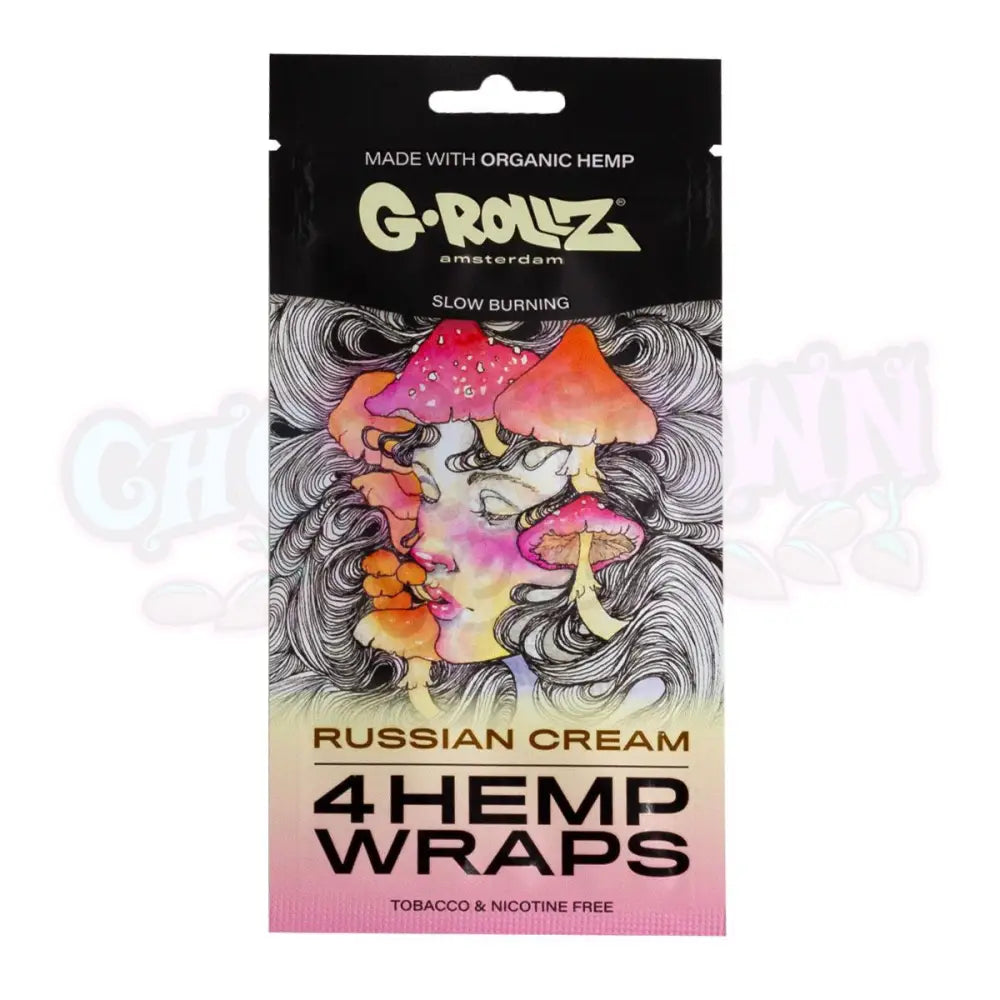 G-Rollz - Russian Cream Hamppu Bluntti Paperit 4Kpl Bluntit