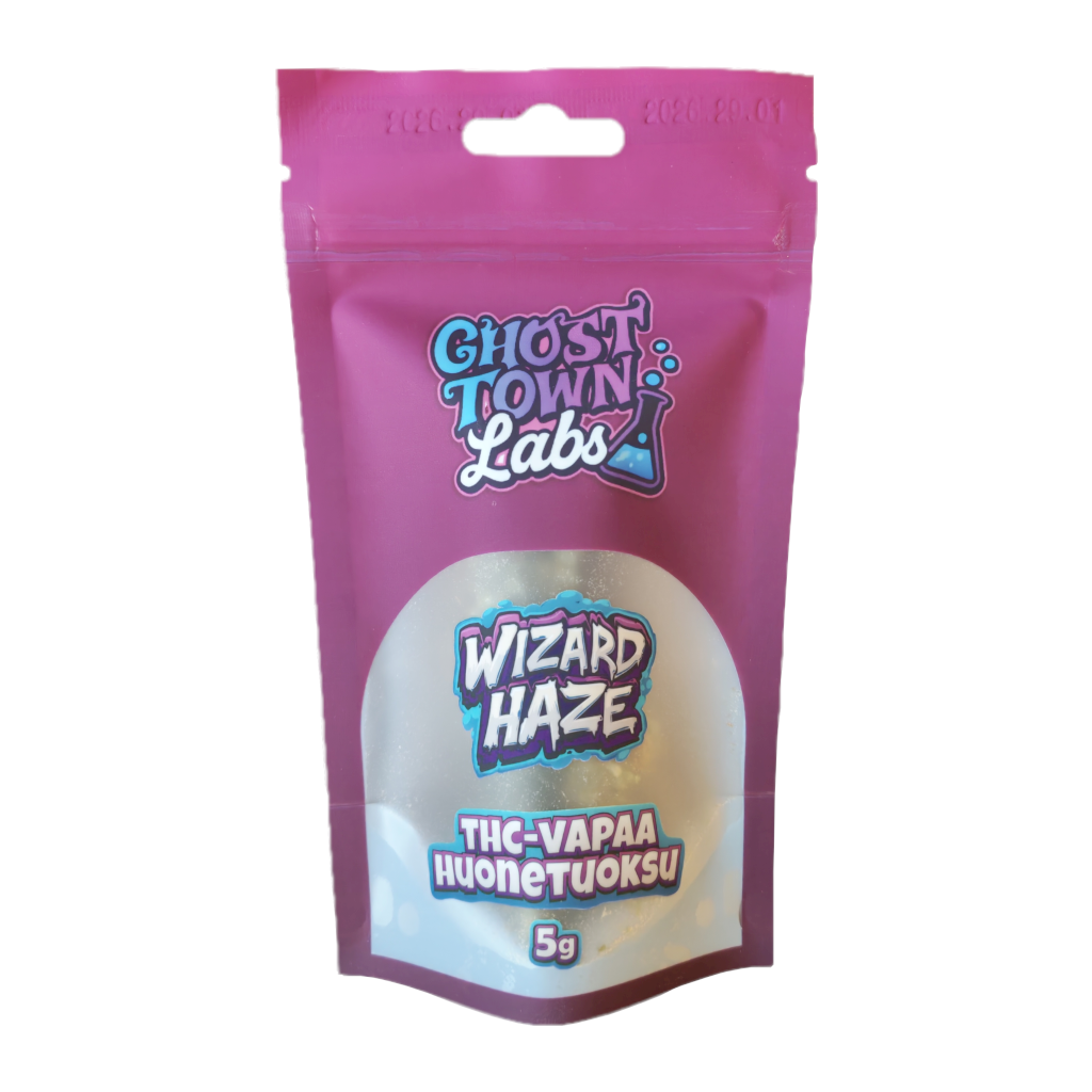 Ghost Town Labs Wizard Haze 5 g THC-vapaa CBD-Kukka CBG-Kukka