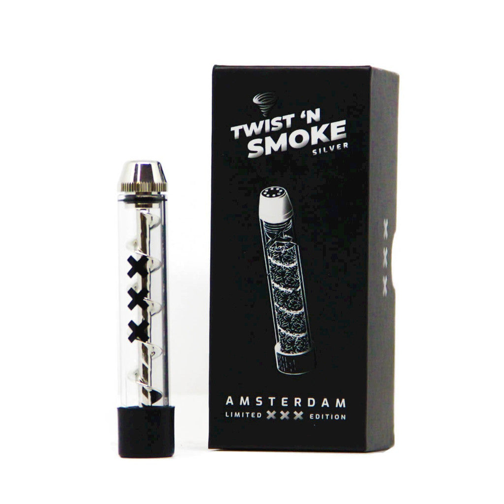 Twist n’ Smoke - Silver Lasibluntti Limited Edition Piiput