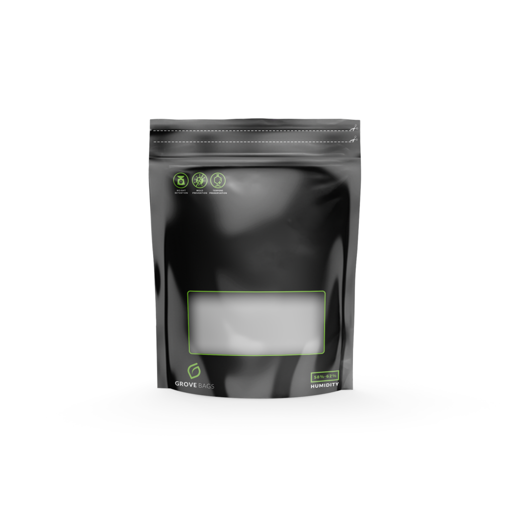 Grove Bags - TerpLoc Pussi 100g Ikkunallinen Minigripit