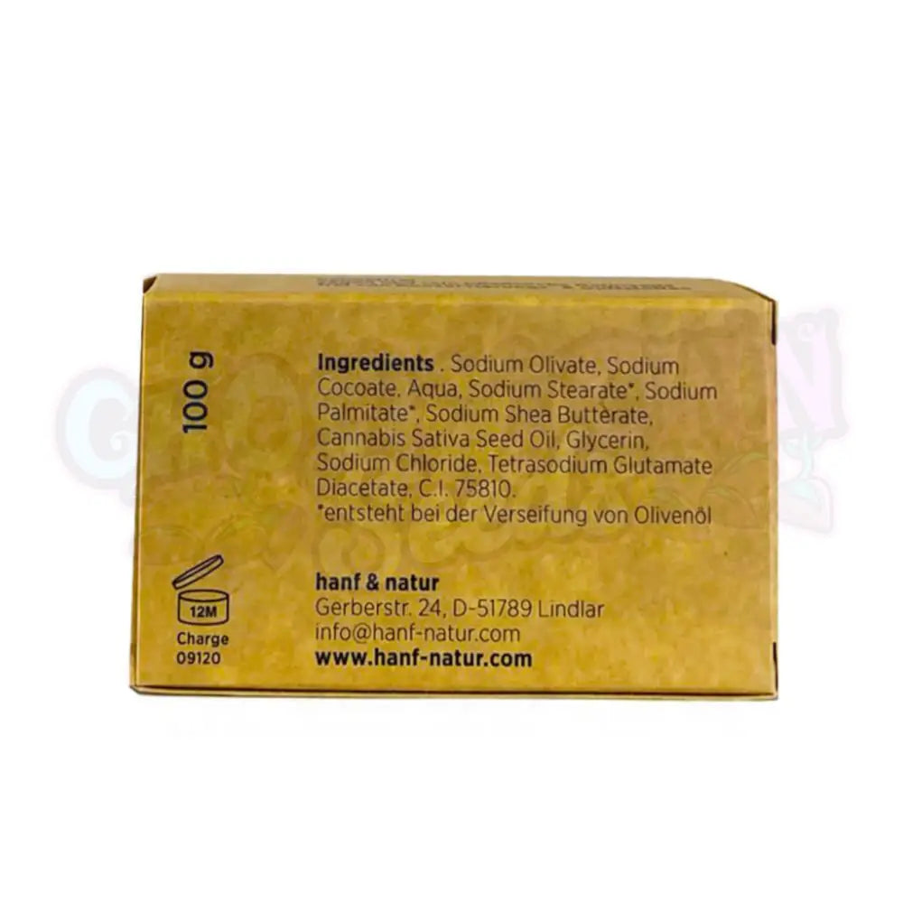 Hanf & Natur - Hamppu- Ja Sheavoisaippua 100G Cbd-Kosmetiikka