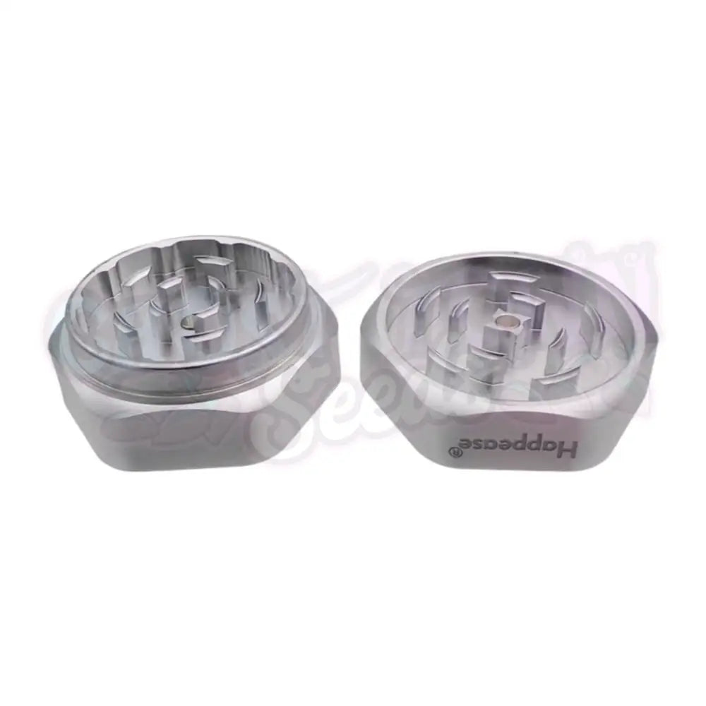 Happease - Katana Aluminiinen Grinderi 2-Osainen 60Mm (Hopea) Grinderit