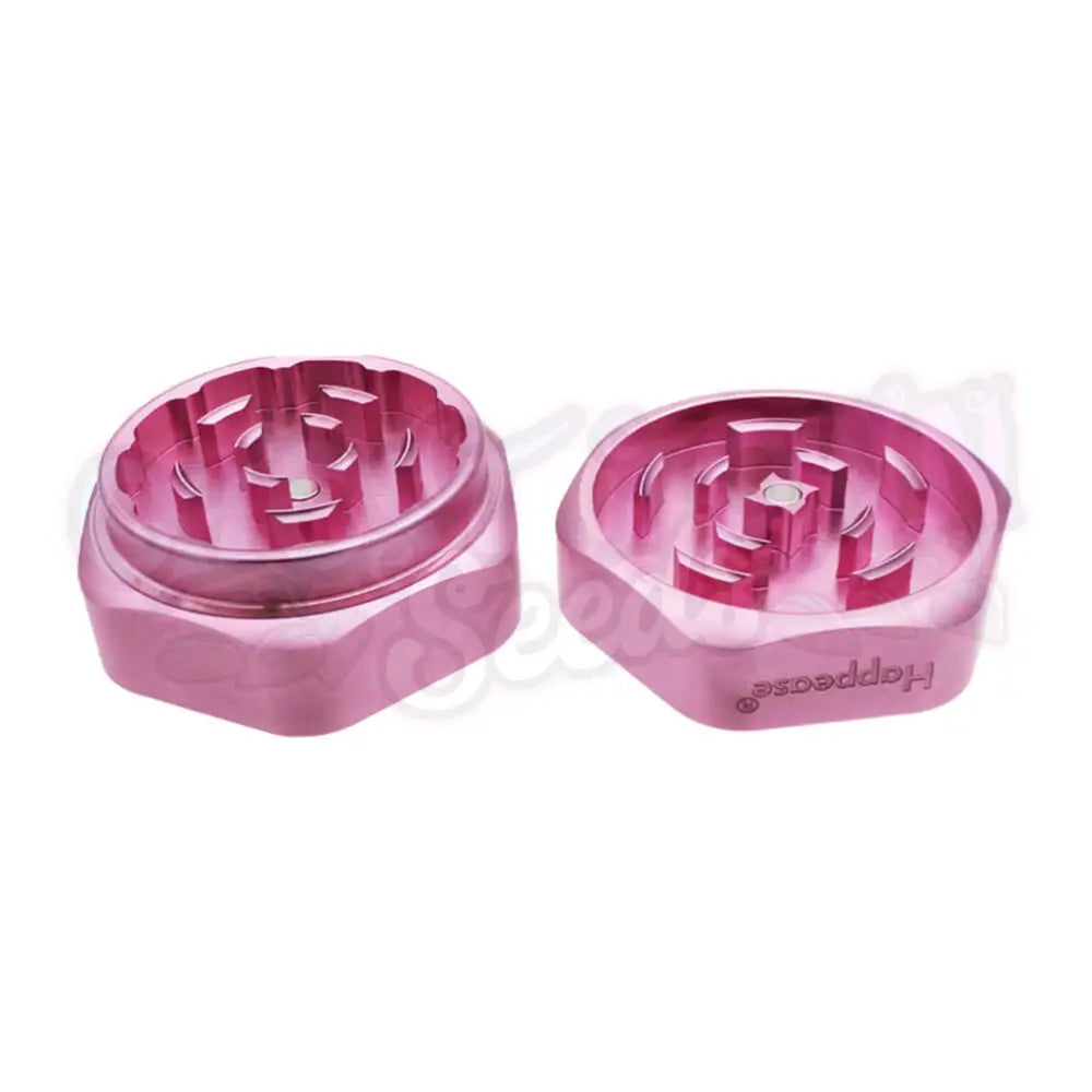 Happease - Katana Aluminiinen Grinderi 2-Osainen 60Mm (Pinkki) Grinderit