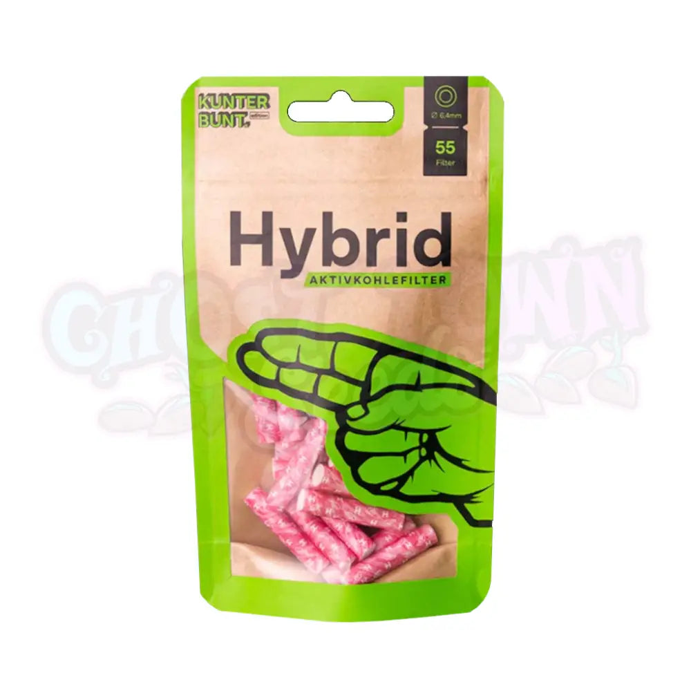 Hybrid - 6 4Mm Selluloosa Aktiivihiilifiltterit 55Kpl Filtterit & Tipit