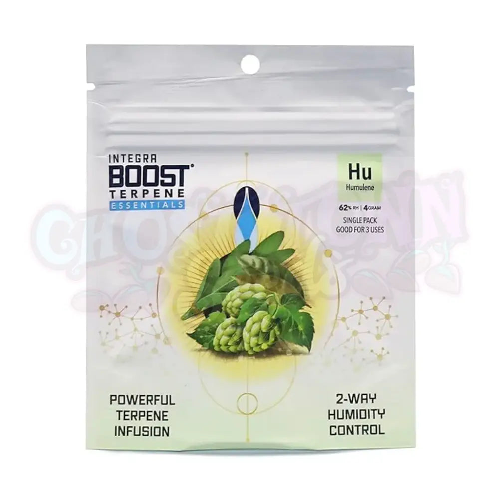 Integra Boost Terpene Essentials: Humulene 67g 62% Terpeeni-Infuusiopaketti Kosteudensäätäjät