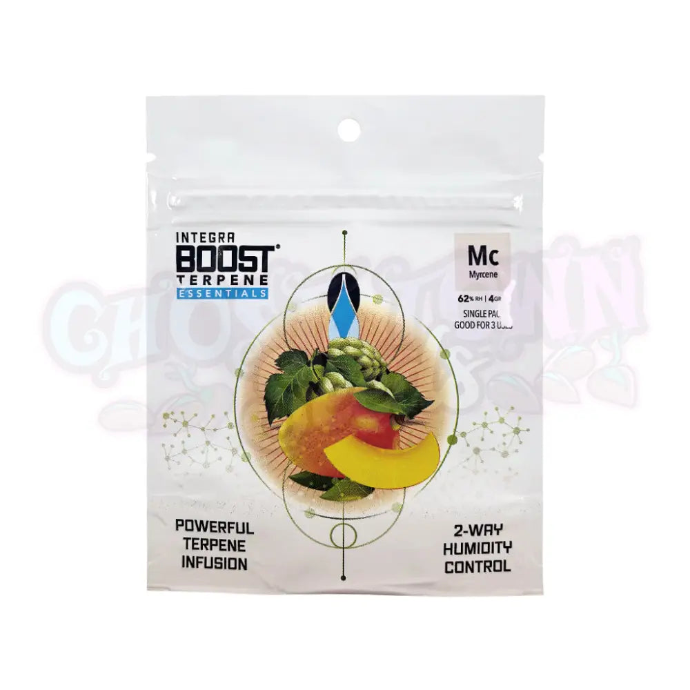 Integra Boost Terpene Essentials: Myrcene 4g 62% Terpeeni-Infuusiopaketti Kosteudensäätäjät
