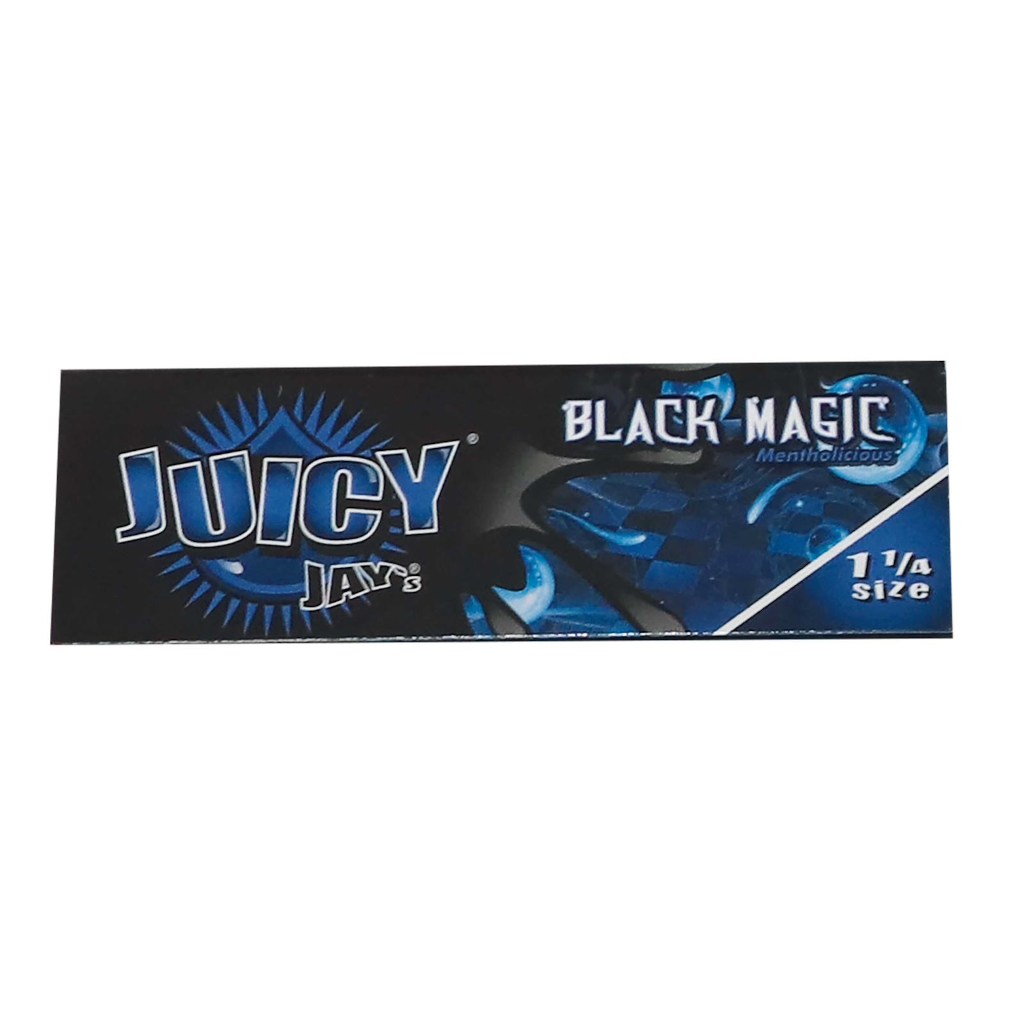 Juicy Jay’s - Black Magic 1¼ Lyhyet Paperit Paperit
