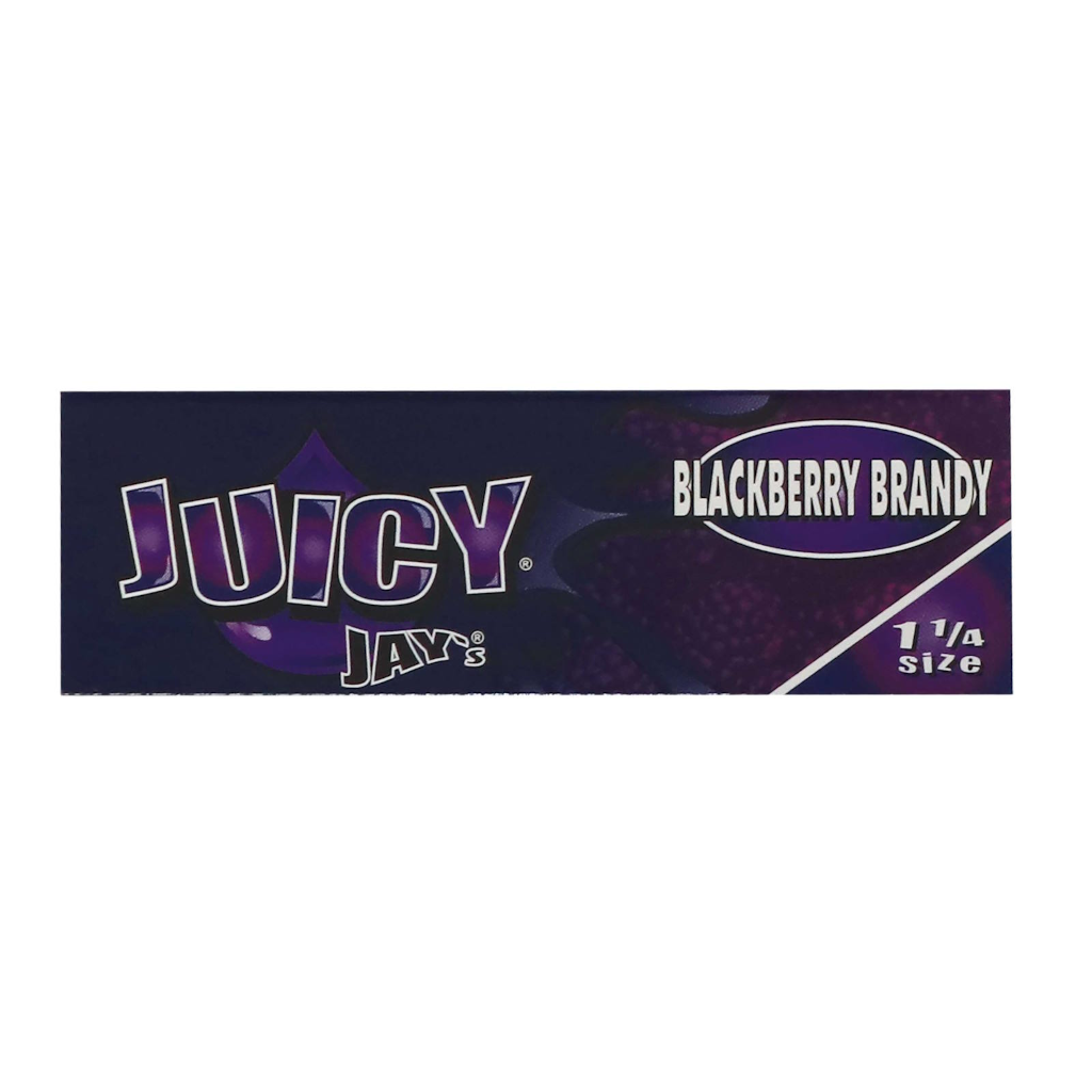 Juicy Jay’s - Blackberry Brandy 1¼ Lyhyet Paperit Paperit