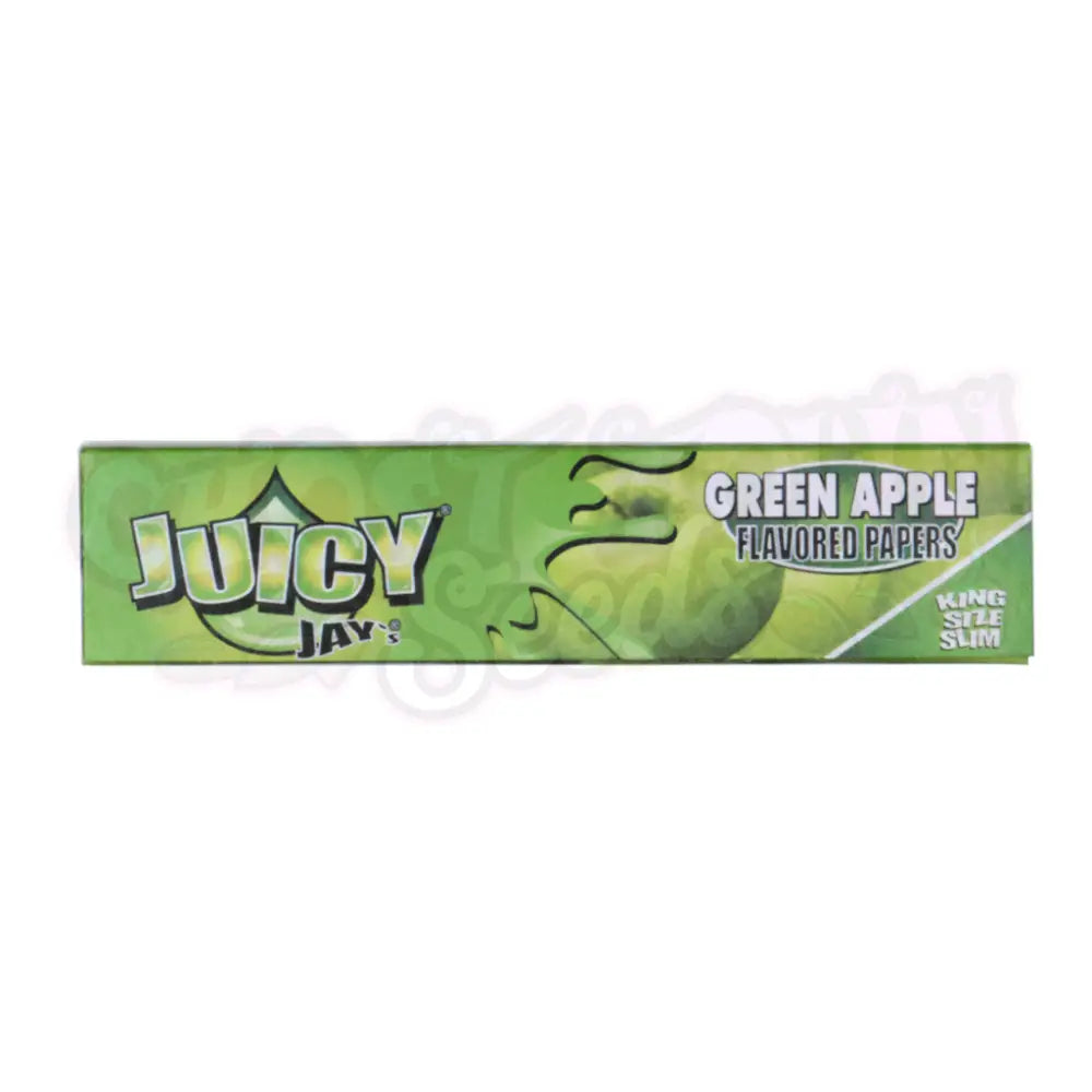 Juicy Jay's - Green Apple Pitkät Paperit - Ghost Town Seeds