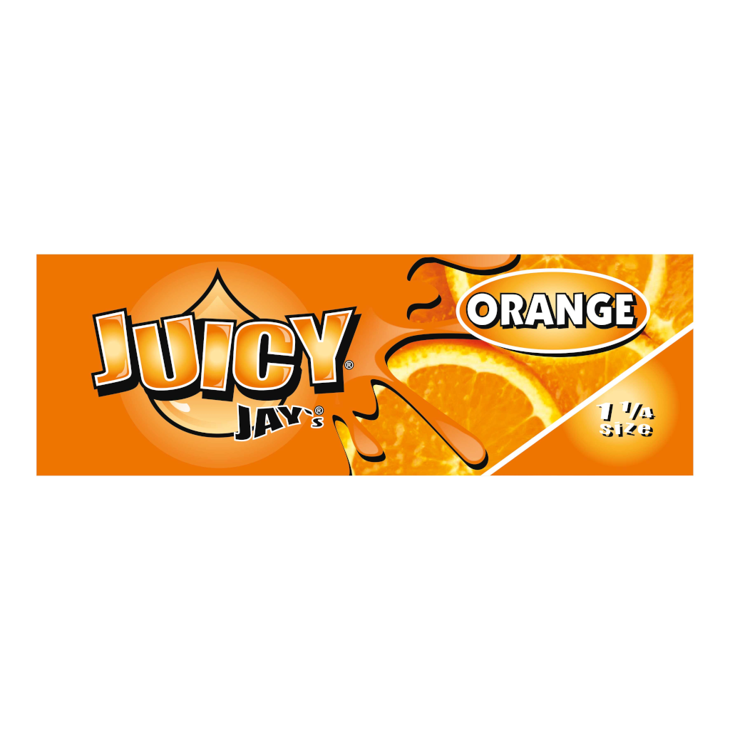 Juicy Jay’s - Orange 1¼ Lyhyet Paperit Paperit