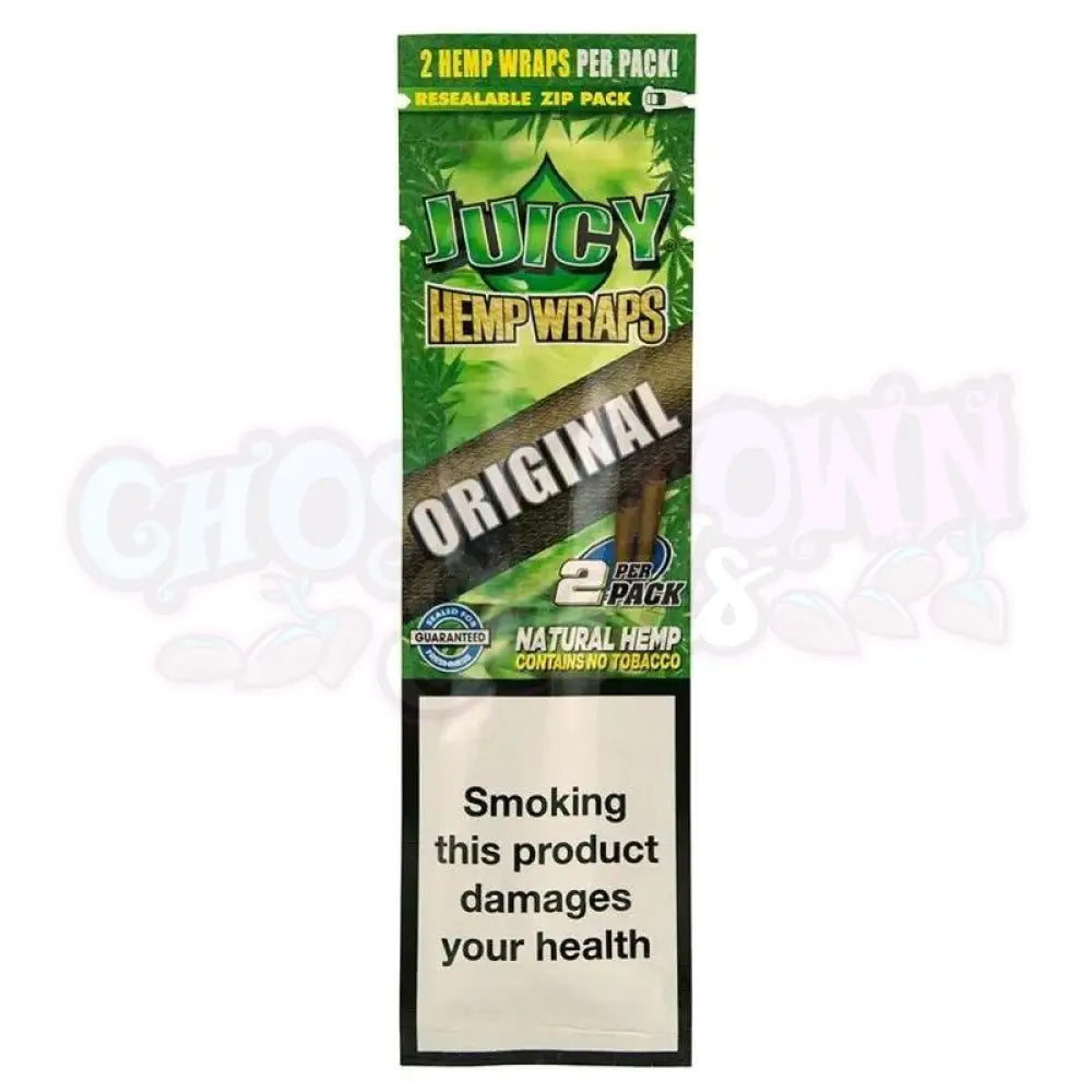 Juicy Jay's - Original Hemp Blunt Wraps 2kpl - Ghost Town Seeds