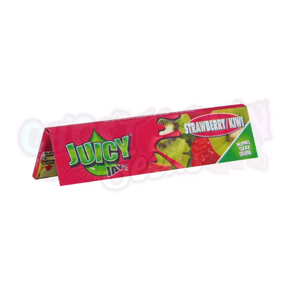 Juicy Jay’s - Strawberry Kiwi Ohuet Pitkät Paperit Paperit