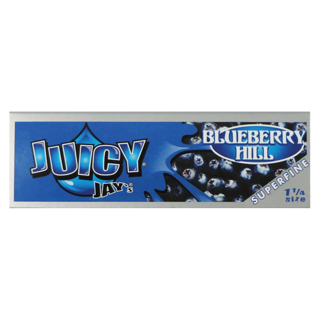 Juicy Jay’s - Superfine Blueberry Hill 1¼ Lyhyet Paperit Paperit