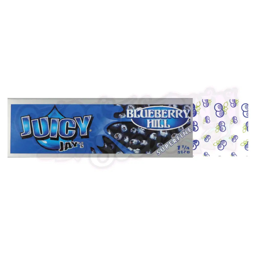 Juicy Jay’s - Superfine Blueberry Hill 1¼ Lyhyet Paperit Paperit