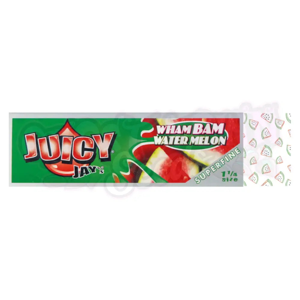 Juicy Jay’s - Superfine Wham Bam Watermelon 1¼ Lyhyet Paperit Paperit