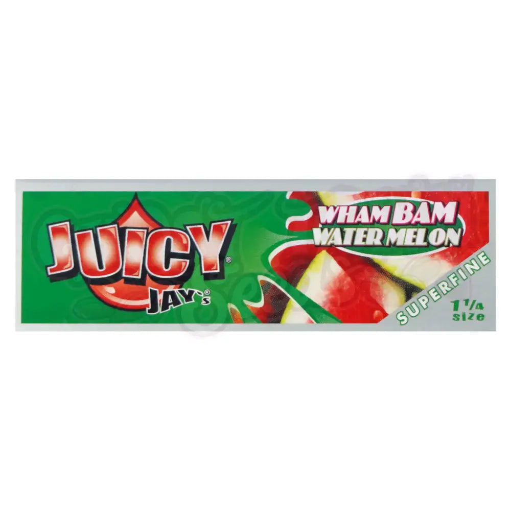 Juicy Jay’s - Superfine Wham Bam Watermelon 1¼ Lyhyet Paperit Paperit