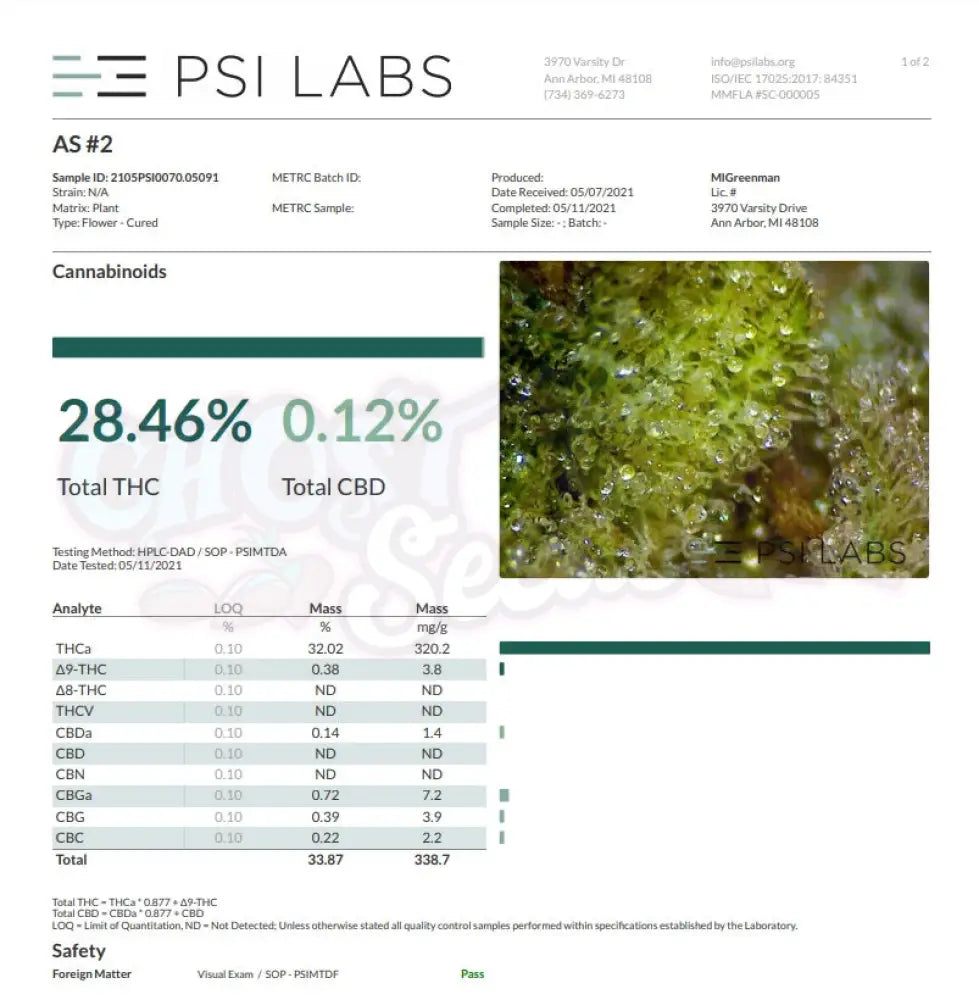 Killer A5 Haze Fotoperiodi