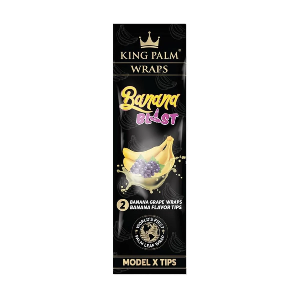 King Palm - Banana Blast Palm Wraps 2 kpl Bluntit