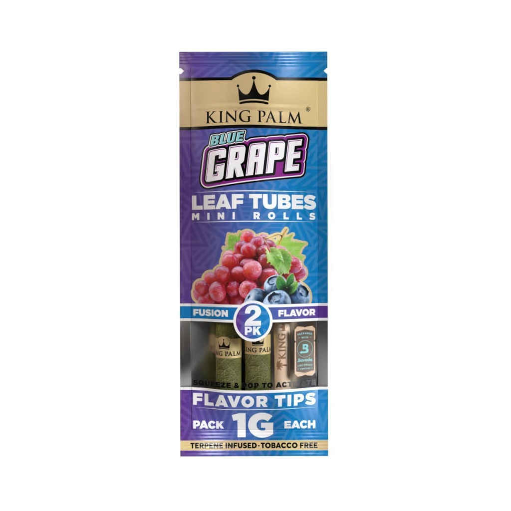 King Palm - Blue Grape Mini Rolls Conet 2 kpl Conet