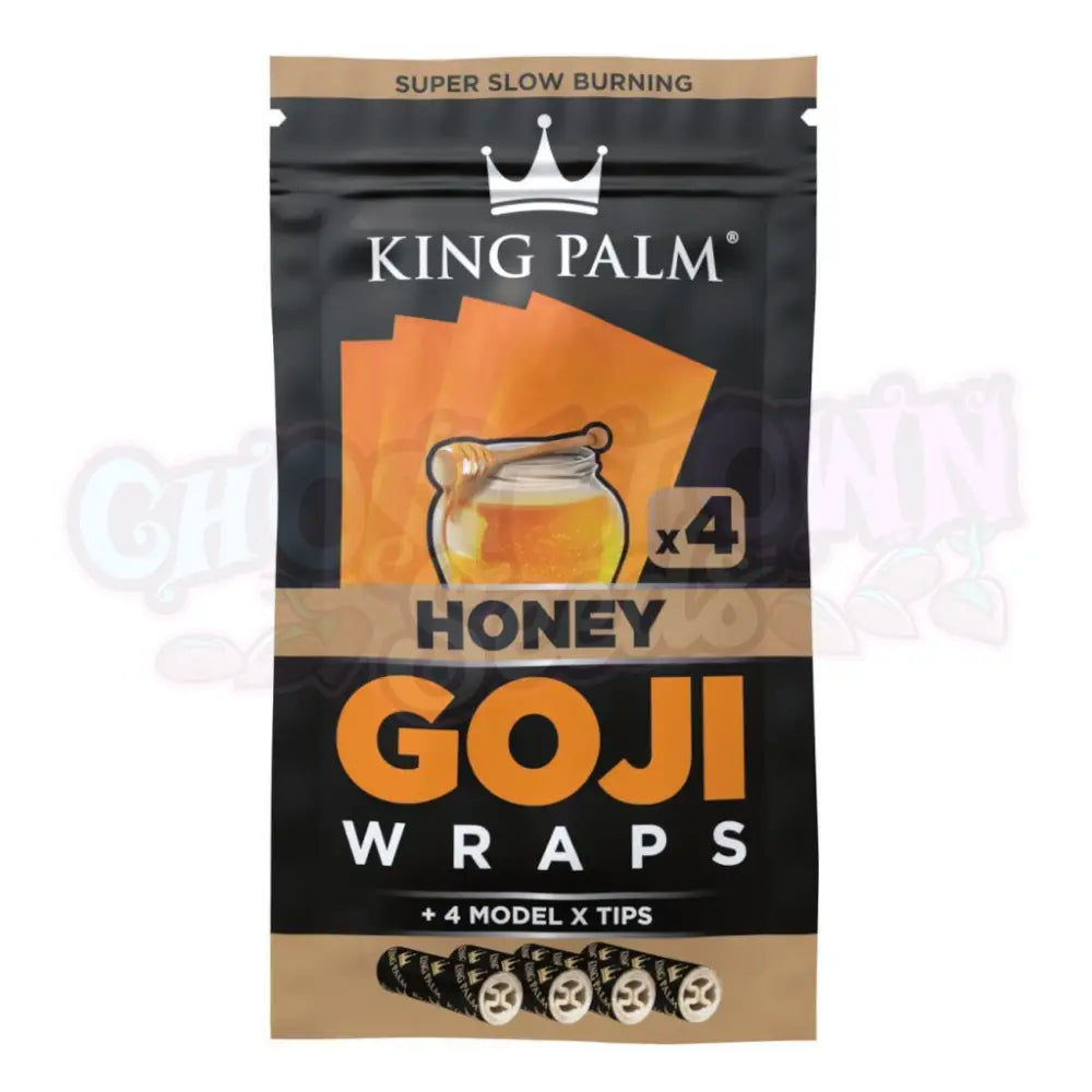 King Palm - Honey Goji Wraps 4kpl Bluntit