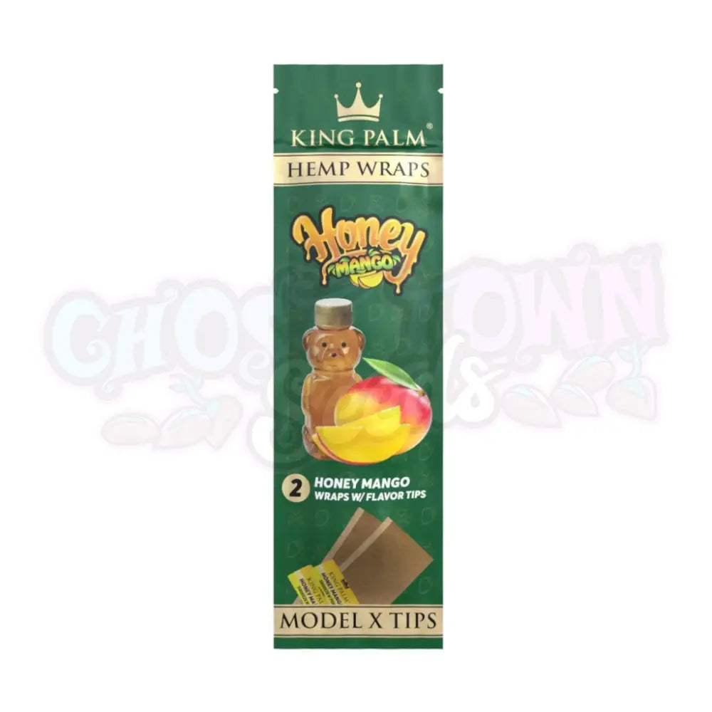 King Palm - Honey Mango Hamppu Bluntti Paperit 2kpl Bluntit