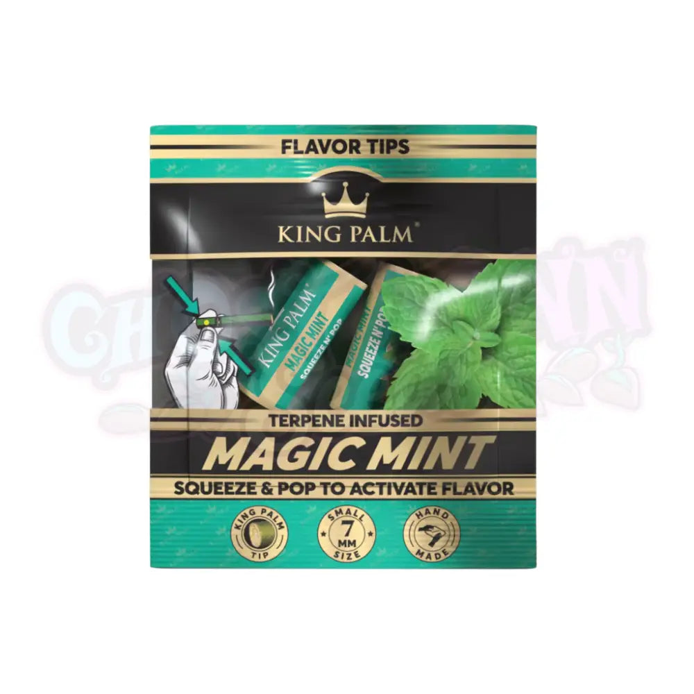 King Palm - Magic Mint Tipit 7Mm 2Kpl Filtterit &