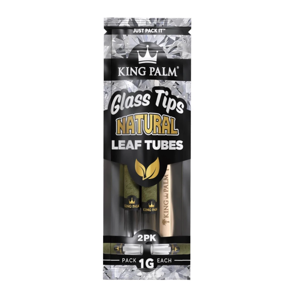 King Palm - Natural Mini Rolls Conet Lasitipeillä 2kpl Conet